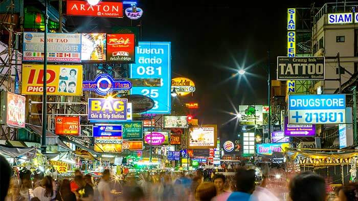 Khao San Road bangkok