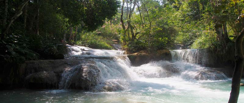 Kuang Si Waterfall</