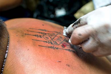 Sak Yant Tattoo | Thailand Sak Yant Tattoo | Thailand