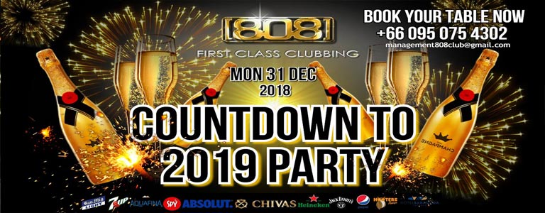 808 Countdown 2019 Party
