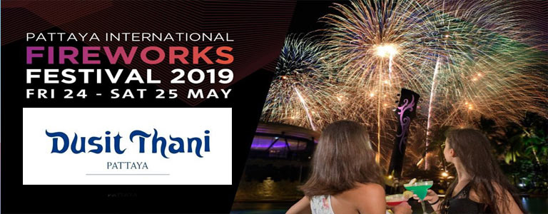 Pattaya International Fireworks Buffet at Dusit Thani Pattaya