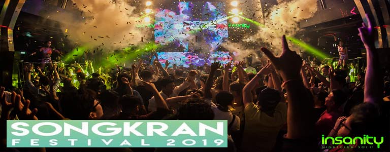Songkran Festival 2019 at Insanity Nightclub