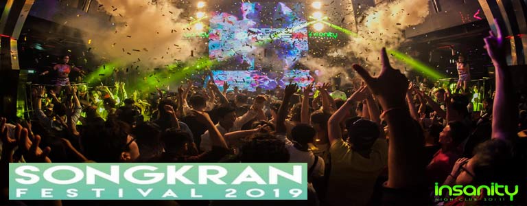 Songkran Festival 2019 at Insanity Nightclub