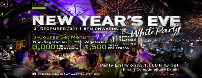 New Year's Set Dinner at Above Eleven Bangkok