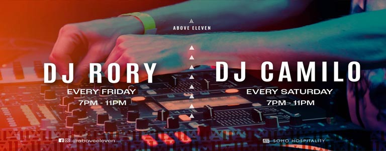 DJ Rory & DJ Camilo at Above Eleven Bangkok