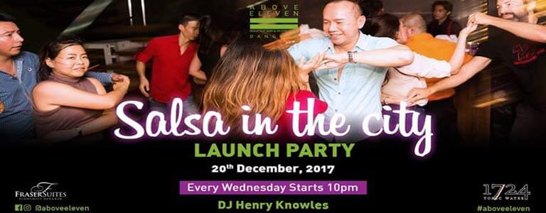 Salsa in the City at Above Eleven Bangkok