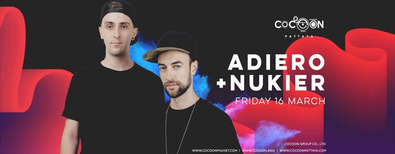 Adiero + Nukier Live at Cocoon Pattaya
