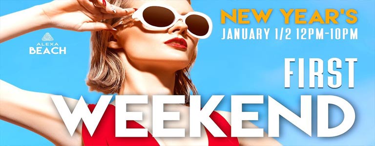 NEW YEAR'S FIRST WEEKEND | Alexa Beach Club Pattaya