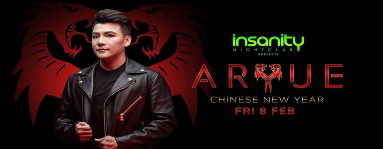 Chinese New Year w/ Aryue at Insanity Nightclub