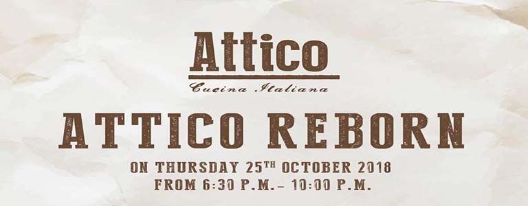 Attico Reborn at Radisson Blu Plaza 