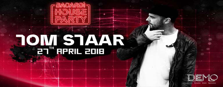 Bacardi House Party presents Tom Staar at DEMO