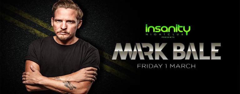 Mark Bale at Insanity Nightclub