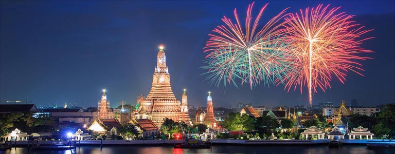 New Year's Eve 2020 in Bangkok