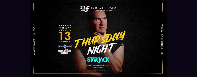 Barfunk Phuket pres. DJ STARJACK