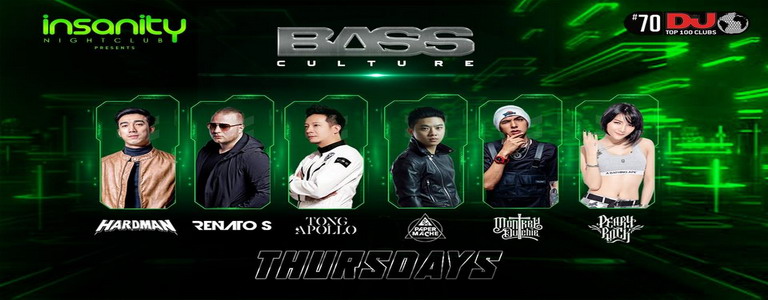 Insanity Nightclub presents "Bass Culture Thursdays"