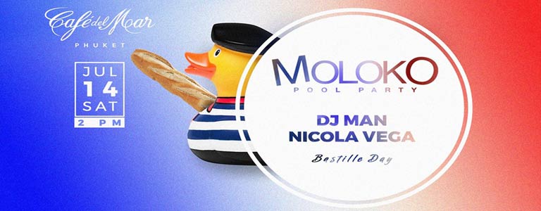 Moloko Pool Party " Bastille Day "