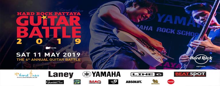 Hard Rock Pattaya Guitar Battle 2019