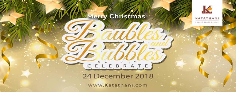 Christmas Eve Gala Dinner : "Baubles and Bubbles"