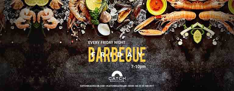 Friday BBQ Buffet at Catch Beach Club