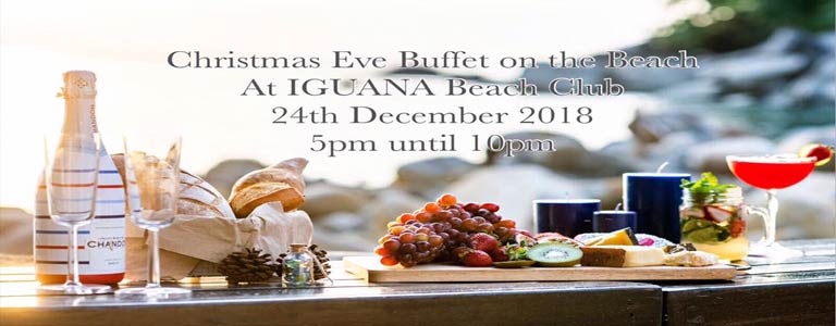 Christmas Eve Buffet at Iguana Beach Club
