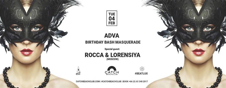 Adva Birthday Bash Masquarade with Rocca & Lorensiya