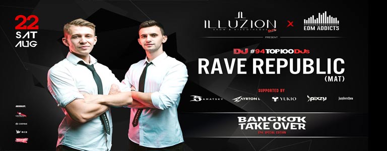 Bangkok Take Over w/ Rave Republic at Illuzion