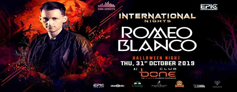 International Nights: Romeo Blanco at BONE Pattaya
