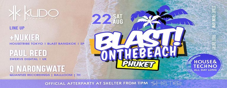 Blast On The Beach at KUDO