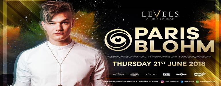 PARIS BLOHM at Levels Club & Lounge 