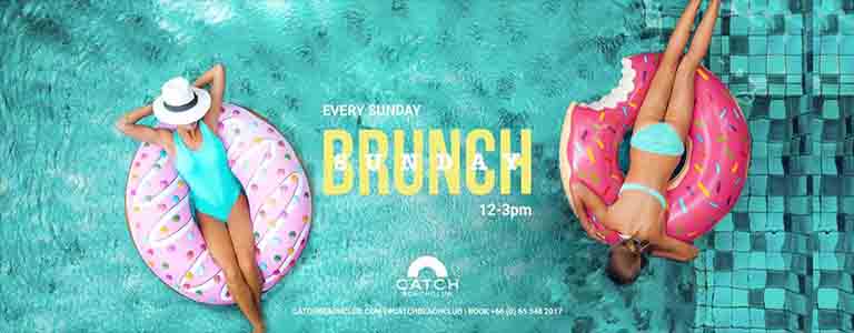 Sunday Brunch at Catch Beach Club 