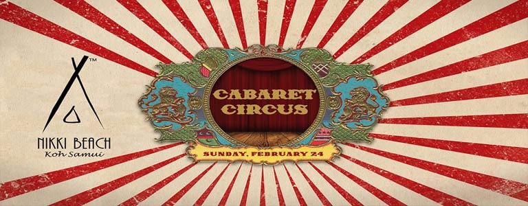 Amazing Sundays Brunch: Cabaret Circus at Nikki Beach Samui