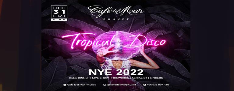 New Year Eve at Café Del Mar Phuket