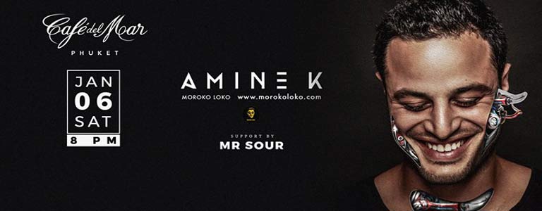 Amine K at Cafe del Mar Phuket 