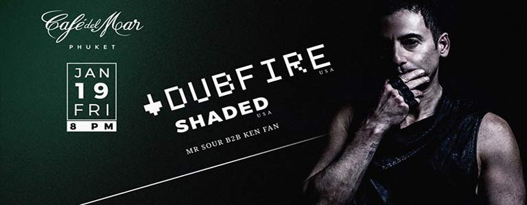 DUBFIRE (Usa) at Café del Mar Phuket 