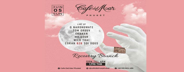 The Recovery Brunch at Café Del Mar Phuket