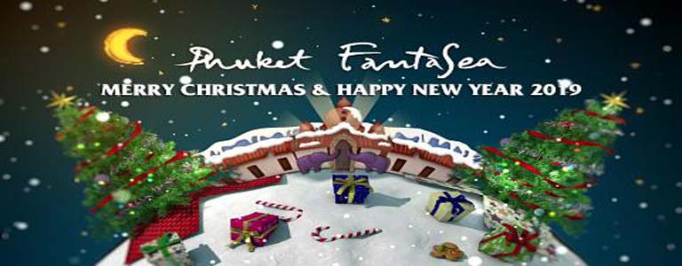 Christmas & New Year Celebration at Phuket FantaSea