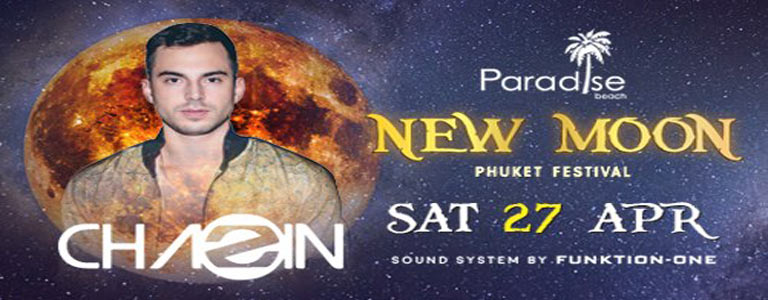 New Moon Festival w/ Chazin at Paradise Beach Club 