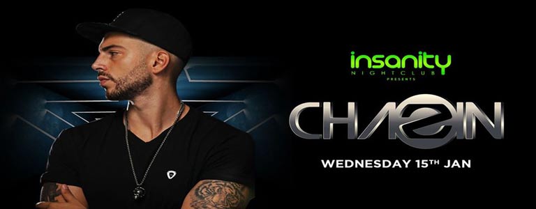 DJ Chazin at Insanity Nightclub