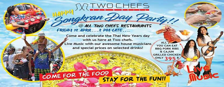 Two Chefs Songkran Day Party