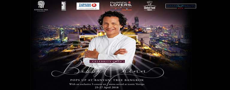 Chef Bobby Chinn at Banyan Tree Bangkok