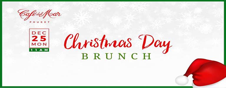 Christmas Day Brunch at Café del Mar Phuket