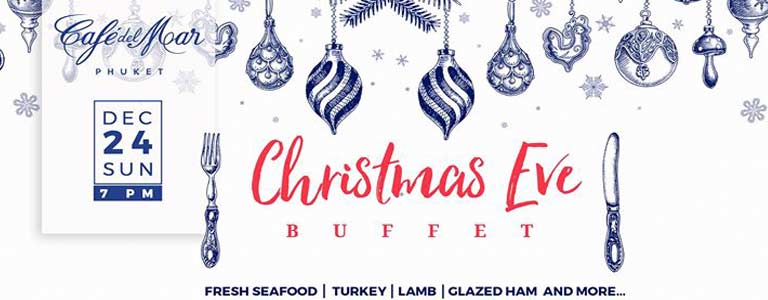 Christmas Eve Buffet Dinner at Café del Mar