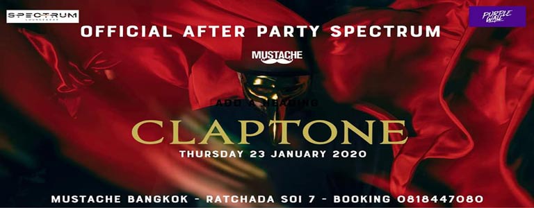 Official After Party Claptone at Mustache Bangkok
