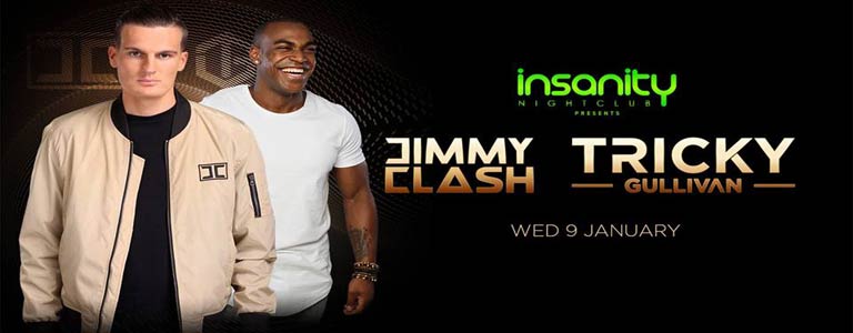 Jimmy Clash & MC Tricky Gullivan at Insanity Nightclub Bangkok