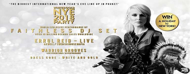 White & Gold NYE Countdown Party at Dream Beach Club