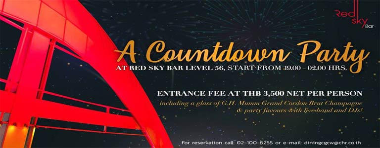 Countdown Party at Red Sky Bistro & Bar