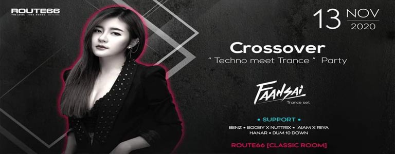 Crossover Party "Tech meet Trance" at Route66