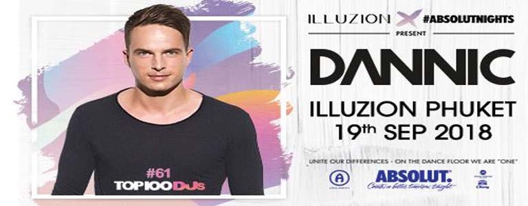 Dannic at Illuzion Phuket 