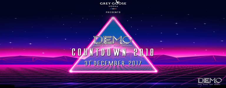 Grey Goose presents Countdown 2018 Party at Demo Disco Club Bangkok 