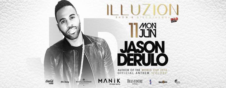 Jason Derulo at Illuzion Phuket 